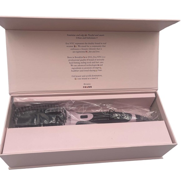 EVA NYC Thermal Straightening Brush Healthy Heat Lavender - Picture 3 of 6